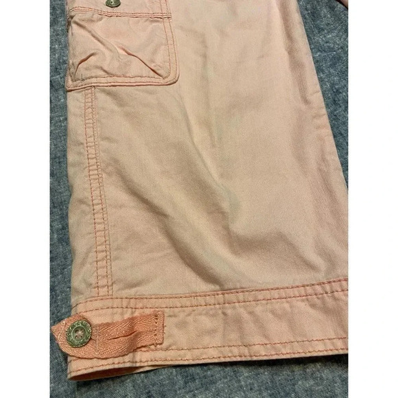 LEVI’S WOMEN PINK CAPRI PANTS SIZE 6 - Picture 6 of 9